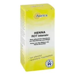HENNA intensyvios raudonos spalvos milteliai, 100 g