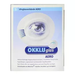 OKKLUGLAS Aero laikrodžio stiklo tvarstis, 5 vnt