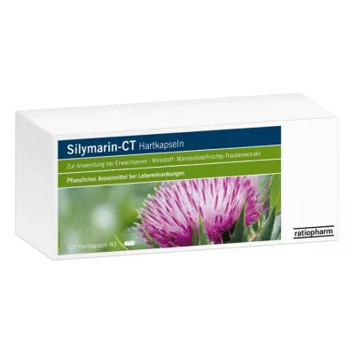 SILYMARIN-CT Kietosios kapsulės, 100 vnt SILYMARIN-CT Kietosios kapsulės, 100 vnt