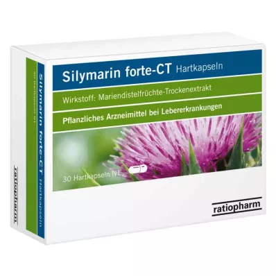SILYMARIN forte-CT kietosios kapsulės, 30 vnt
