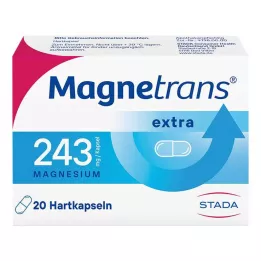 MAGNETRANS papildomos 243 mg kietosios kapsulės, 20 vnt