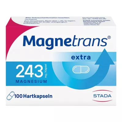 MAGNETRANS papildomos 243 mg kietosios kapsulės, 100 vnt