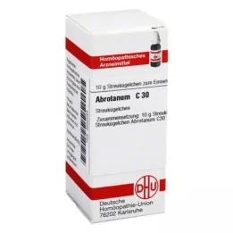 ABROTANUM C 30 rutuliukų, 10 g
