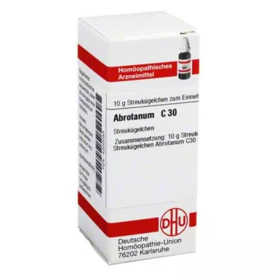 DHU Abrotanum C 30 rutuliukai, 10 g