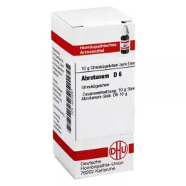 ABROTANUM D 6 rutuliukai, 10 g