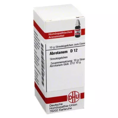 ABROTANUM D 12 rutuliukų, 10 g