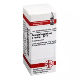 ACIDUM BENZOICUM E Resina D 12 rutuliukų, 10 g