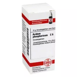 ACIDUM PHOSPHORICUM C 6 rutuliukai, 10 g