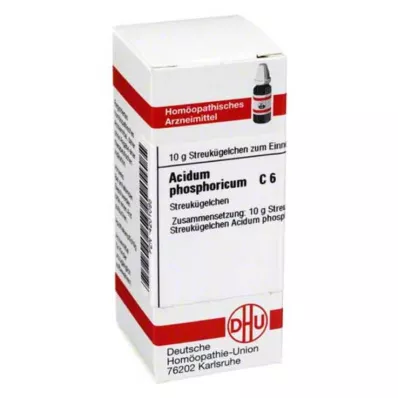 ACIDUM PHOSPHORICUM C 6 rutuliukai, 10 g