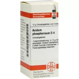 ACIDUM PHOSPHORICUM D 4 rutuliukai, 10 g