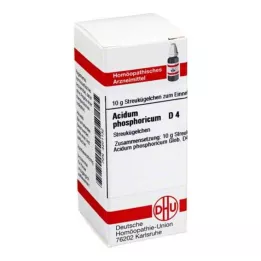 ACIDUM PHOSPHORICUM D 4 rutuliukai, 10 g