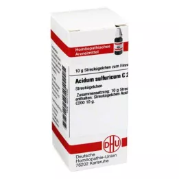 ACIDUM SULFURICUM C 200 rutuliukų, 10 g