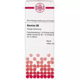 ALUMINA D 6 skiedinys, 50 ml