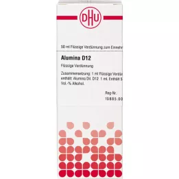 ALUMINA D 12 skiedinys, 50 ml