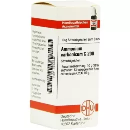 AMMONIUM CARBONICUM C 200 rutuliukų, 10 g