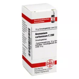 AMMONIUM CARBONICUM C 200 rutuliukų, 10 g