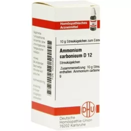 AMMONIUM CARBONICUM D 12 rutuliukų, 10 g