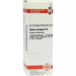 AMMI VISNAGA D 6 skiedinys, 20 ml