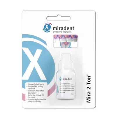 MIRADENT Apnašų tyrimo tirpalas Mira-2 molis, 10 ml