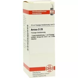 ARNICA D 20 skiedinys, 20 ml