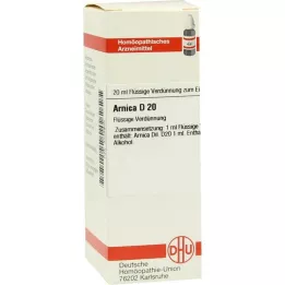 ARNICA D 20 skiedinys, 20 ml