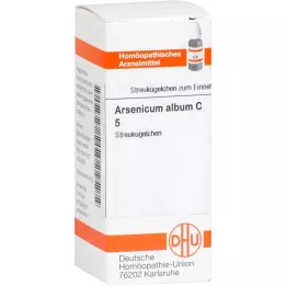 ARSENICUM ALBUM C 5 rutuliukai, 10 g