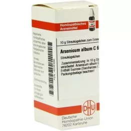 ARSENICUM ALBUM C 6 rutuliukai, 10 g