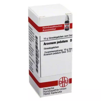 ARSENUM JODATUM D 12 rutuliukų, 10 g