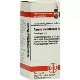 AURUM METALLICUM D 200 rutuliukų, 10 g