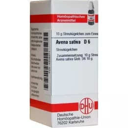 AVENA SATIVA D 6 rutuliukai, 10 g