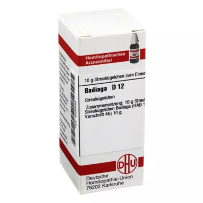 BADIAGA D 12 rutuliukų, 10 g