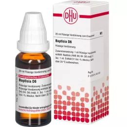 BAPTISIA D 6 skiedinys, 20 ml