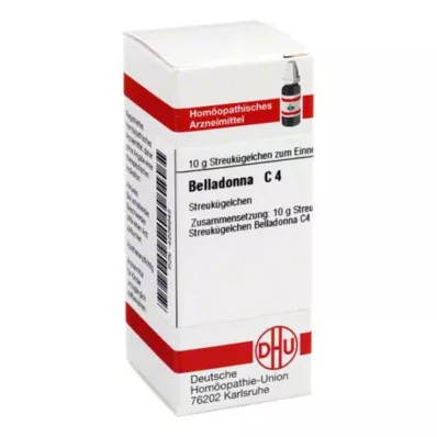DHU Belladonna C 4 rutuliukai, 10 g DHU Belladonna C 4 rutuliukai, 10 g