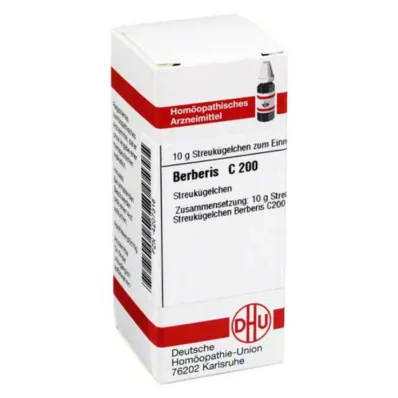 BERBERIS C 200 rutuliukų, 10 g