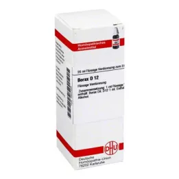 BORAX D 12 skiedinys, 20 ml
