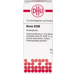 BORAX D 200 rutuliukų, 10 g