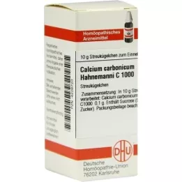 CALCIUM CARBONICUM Hahnemanni C 1000 rutuliukų, 10 g