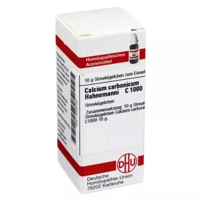 CALCIUM CARBONICUM Hahnemanni C 1000 rutuliukų, 10 g