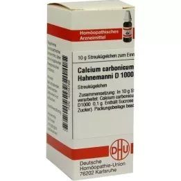 CALCIUM CARBONICUM Hahnemanni D 1000 rutuliukų, 10 g