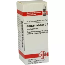 CALCIUM JODATUM D 6 rutuliukai, 10 g