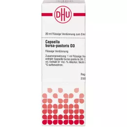 CAPSELLA BURSA pastoris D 3 skiedinys, 20 ml