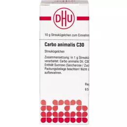 CARBO ANIMALIS C 30 rutuliukų, 10 g