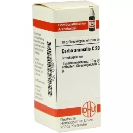 CARBO ANIMALIS C 200 rutuliukų, 10 g