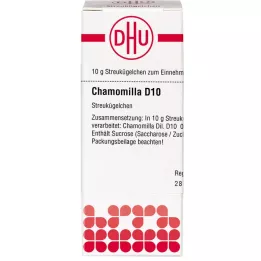 CHAMOMILLA D 10 rutuliukų, 10 g