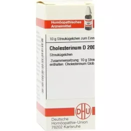 CHOLESTERINUM D 200 rutuliukų, 10 g