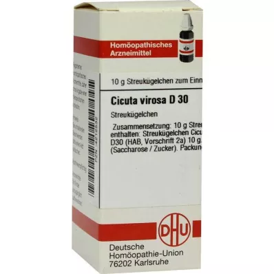 CICUTA VIROSA D 30 rutuliukų, 10 g