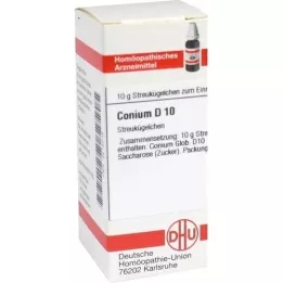 CONIUM D 10 rutuliukų, 10 g