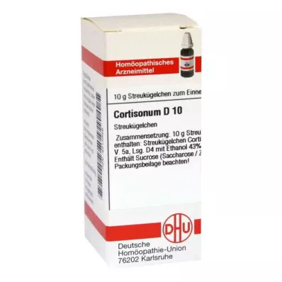 CORTISONUM D 10 rutuliukų, 10 g