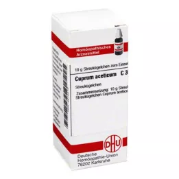 CUPRUM ACETICUM C 30 rutuliukų, 10 g