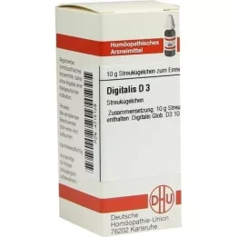 DIGITALIS D 3 rutuliukai, 10 g